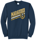 2026 Ovid-Elsie Football Port & Co™ Core Fleece Crewneck Sweatshirt
