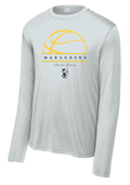 2026 Ovid-Elsie Basketball Sport-Tek® Long Sleeve PosiCharge® Competitor™ Tee SILVER