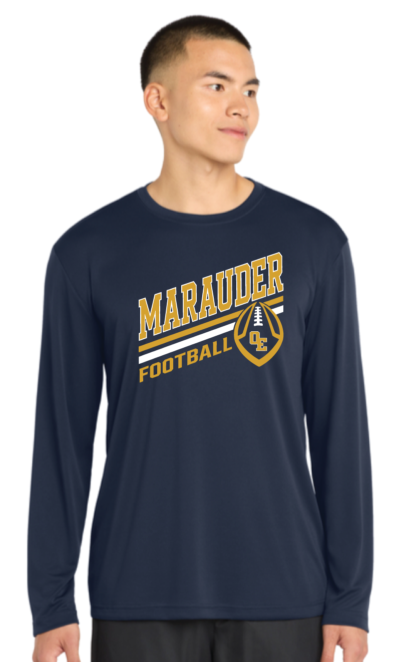 2026 Ovid-Elsie Football Sport-Tek® Long Sleeve PosiCharge® Competitor™ Tee